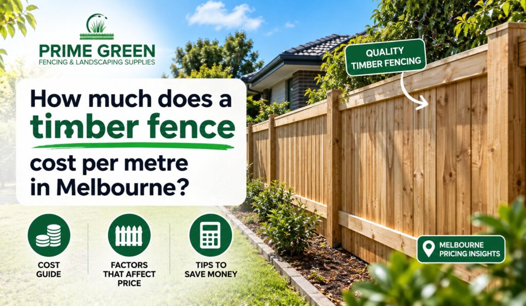 Timber Fence Cost Per Metre in Melbourne: 2026 Guide